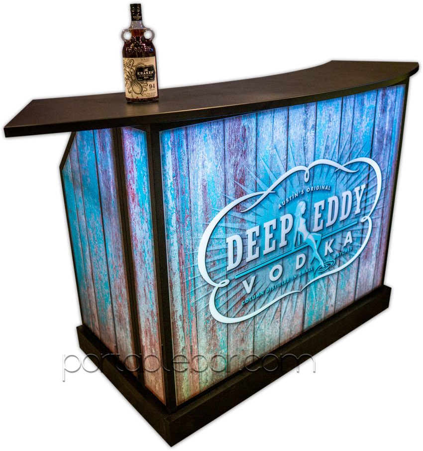 Bar portable pour les salons et le service de bar mobile