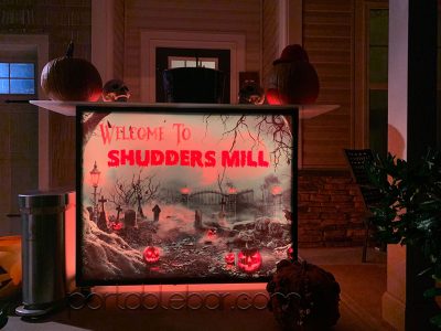 Tragbare Bar zum Thema Halloween Tragbare Bar zum Thema Halloween