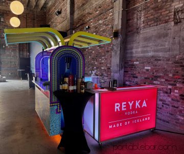 Tragbare Wodka-Bar - Reyka