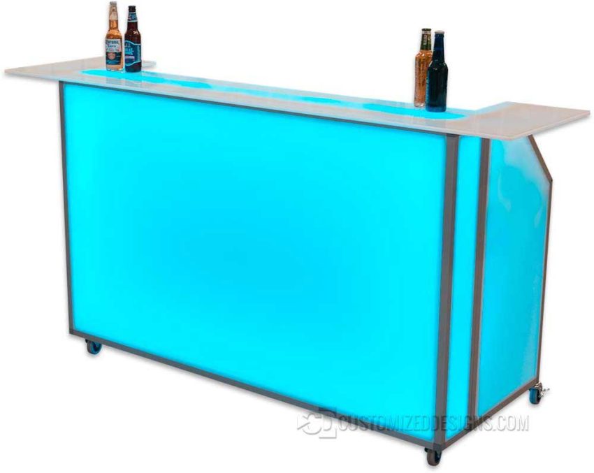 Wrap Top pour bar portable 62