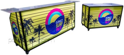 77 Portable Bar & Back Bar