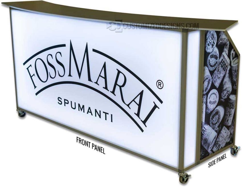 Paneles de recambio para barra portátil de 77