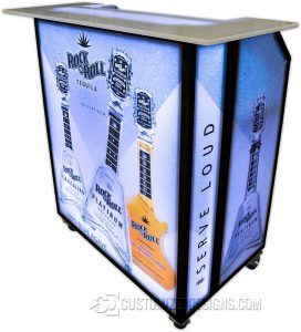 Mini Portable Bar - Black Frame