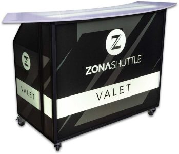 48 Portable Bar Black Frame 48 Portable Bar Black Frame