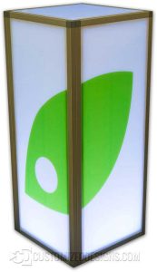 e18 x 42" Mesa Modular c/ Logotipo Envuelto