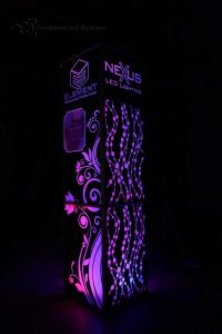 Columna Element con iluminación LED para eventos especiales
