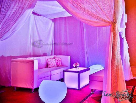 mobiliario led para eventos