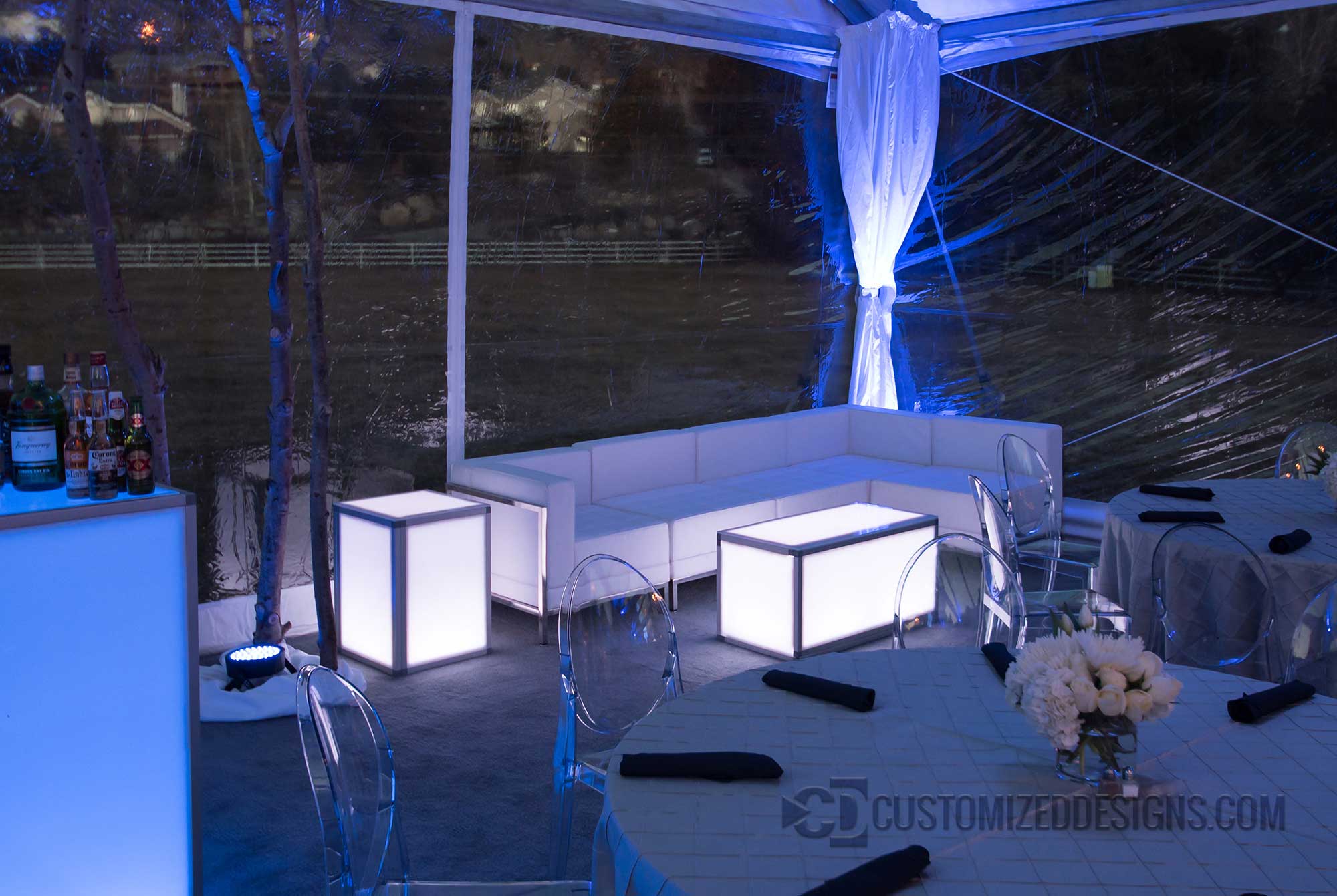LED Tables for Special Events & Tradeshows Portablebar.com