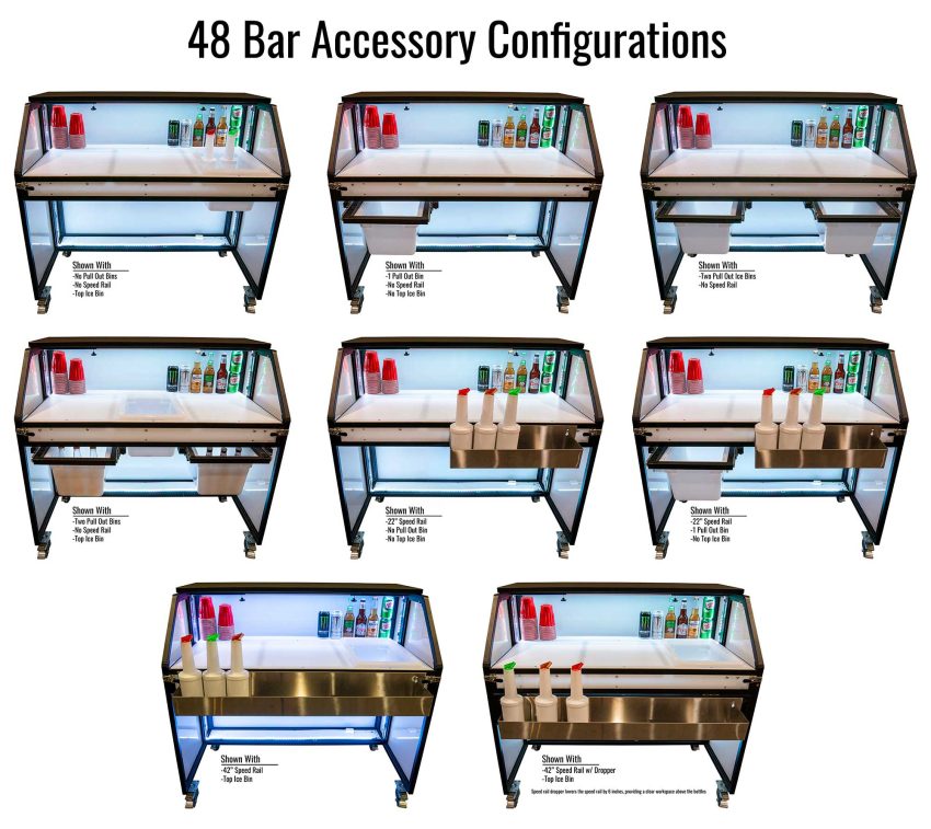 Configurations des accessoires de la barre 48 Configurations des accessoires de la barre 48
