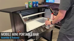 Mobile Mini Portable Bar