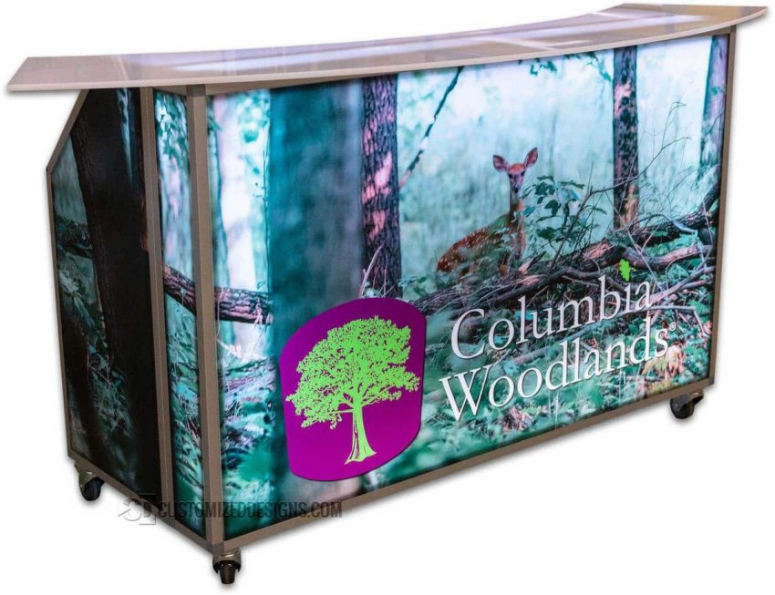 Barra portátil con iluminación LED - 62 Barra portátil con iluminación LED - 62