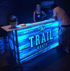 62 Portable Bar - Trail House - Wrap Bar Top 62 Portable Bar - Trail House - Wrap Bar Top