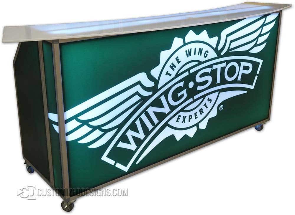 Mobile Bar On Wheels - Wingstop