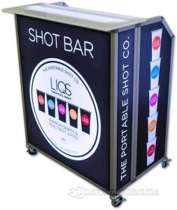بار متنقل صغير محمول صغير - بار LIQS Shot Bar - LIQS Shot Bar