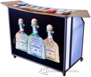 Tragbare Bar mit Patron Branding Tragbare Bar mit Patron Branding