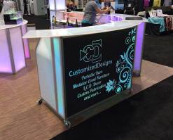 Lighted Portable Bar for Events Lighted Portable Bar for Events