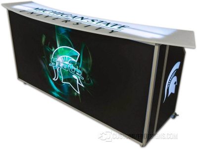 Michigan State 77 Portable Bar