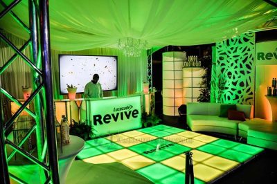 Event Experts Beleuchtete tragbare Bar