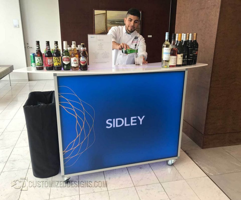 Sidley 48" Portable Bar