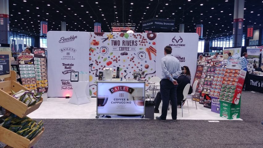 照明付きトレードショー・テーブル 照明付きトレードショー・テーブル